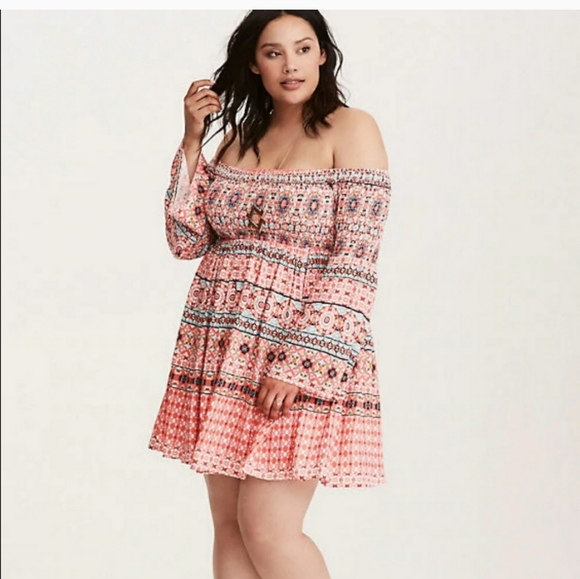 torrid Dresses & Skirts - Torrid Mosaic printed dress